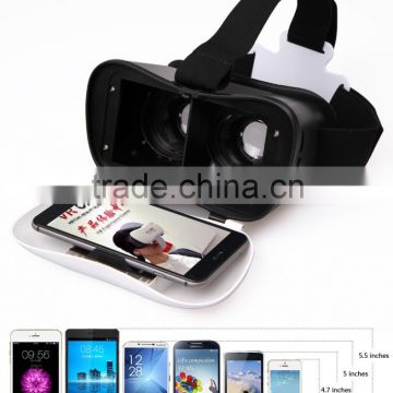 Vr shinecon 3d vr glasses for computer/smartphone,3d virtual reality helmet video glasses