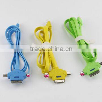 3-in-1 flat cable for micro/i4/i5