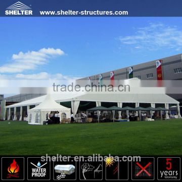 10x21m luxury design outdoor event marquee tents for sale by SHETER TENT GUANGZHOU