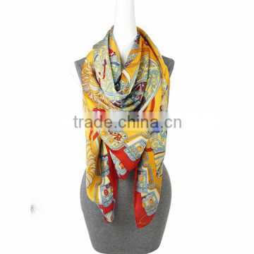 Fashion Printing chiffon scarf ornaments Square Scarf