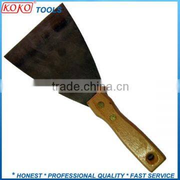 Chech type beech wooden handle revits brass putty knife