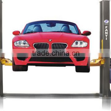 Two post and manual two side release hydraulic auto lift