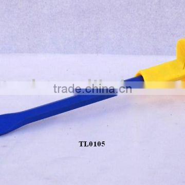 hex cold chisel with rubber handle