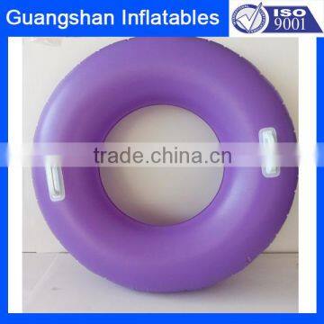 Custom Adult Inflatable pool float Swim Ring with Handles