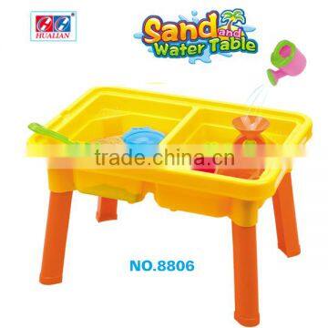 11pcs Plastic Funny Summer Toy Folding Beach Table For Playing Sand & Water