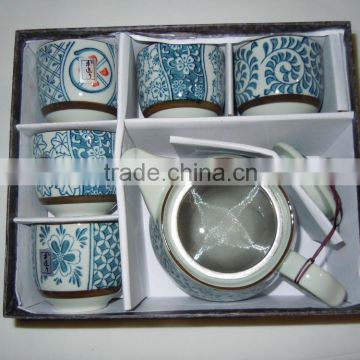Japanese style Ceramicware Tea Set 8pcs