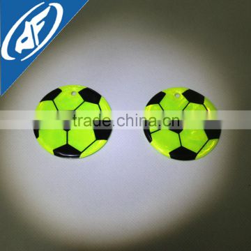 pvc Reflective safety key accessories & football shape