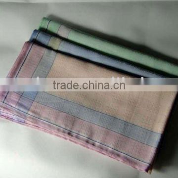 check pattern handkerchief