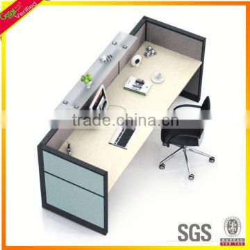Durable used reception counter standard cashier table