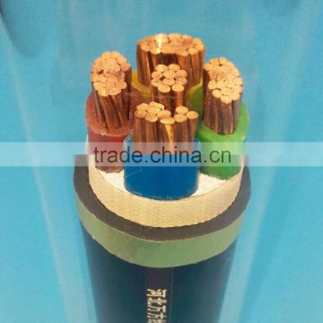 PVC insulated PVC jacket 5 core 50 sq mm copper cable