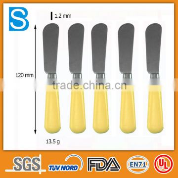 yellow butter knife 12 cm