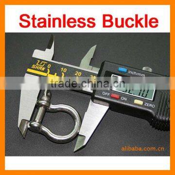 survival bracelet buckle 550 cord fashion diy stainless buckle