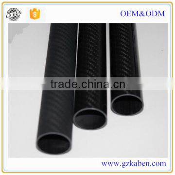 Small diameter carbon fiber tube 15mm 25mm 50mm with 3k surface finish