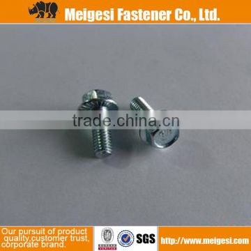 China Supplier high quality good price standard carbon steel high strength zinc plated torx hex flange bolt