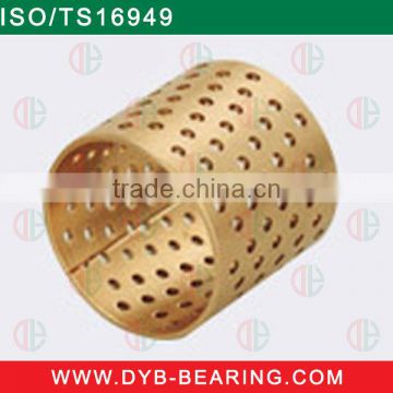 bronze guide bushing with hole groove