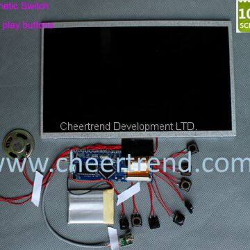 Wholesale price 10 inch TFT LCD Color Screen Video Module for video greeting card/video brochure card advertising