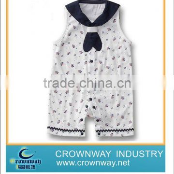 2012 printed baby lace romper