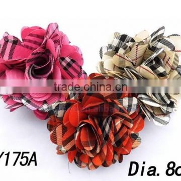 animal print artificial flower WITHOUT clip for corsage baby girl headband DIY Garment/hair accessory