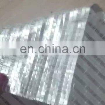 greenhouse heat fabric shade cover / blackout aluminum foil sun shade screen / Silver agrictural shade cloth