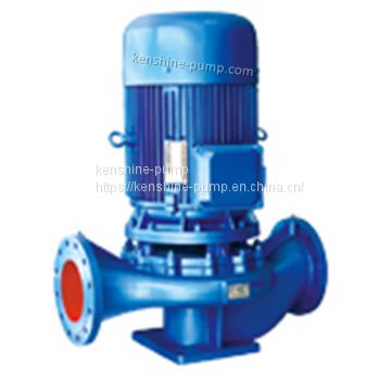 ISG Vertical inline centrifugal water pump