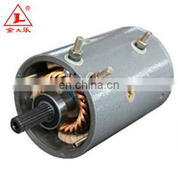 Carbon Brush 12V dc winch motor 1400W in electric car