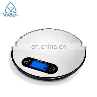 Hot Selling Tuya Smart App Blue Tooth Stainless Steel Weighing Kitchen Scale