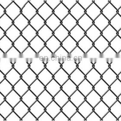 CHINA factory supply High Quality diamond wire  mesh Galvanized chain link fence