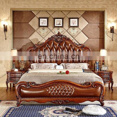 Classic Royal king size bedroom bed with cheap price