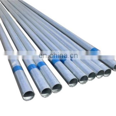large small diameter galvanized STK400 galvanized steel pipe 2 Inch round welded galvanized steel tube