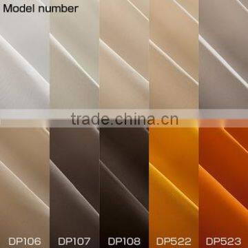 Flame retardant washable curtain fabric satin made in Japan
