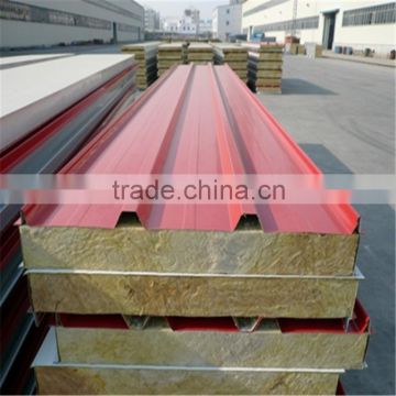 2015 Metal Panel Material and rock wool sandwich panel products china
