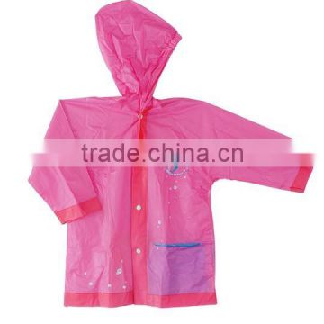 Kids Waterproof Cute PVC Raincoat