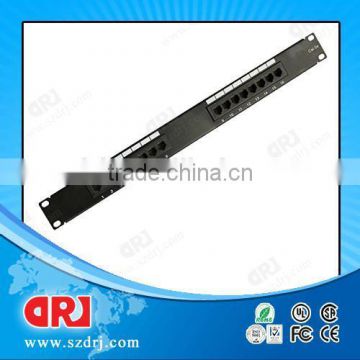cable making equipment manufacturers cat5e 16 port UTP patch panel
