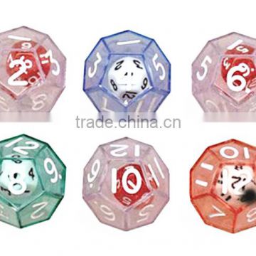 customize 12 sided dice