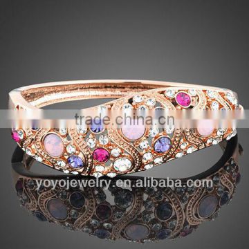 Elegant fashion popular unique custom fashion silicone bracelets