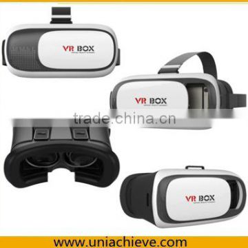 3rd VR BOX Google Cardboard Virtual Reality 3D Glasses Bluetooth Control For iphone Samsung