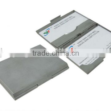 Metal pocket business card holder for credit card,name card,bill,money