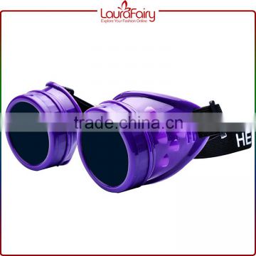 Laura Fairy Custom Logo Special Glass Lens Purple Frame Plastic Sun Glasses With String                        
                                                                                Supplier's Choice