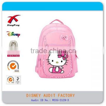 2015 hello kitty kids trolley bag fashionable school bags
