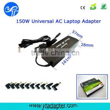 150w multifuncation ac dc adapters with 8 connectors