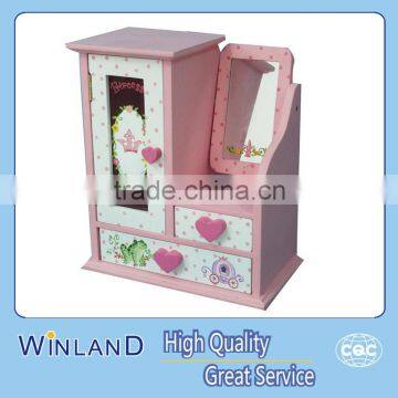 Wooden Jewerly Box for kids
