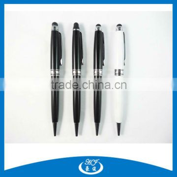 2013 Twist Stylus Touch Screen Multifunctional Metal Ball Pen with Stylus