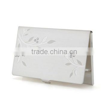 First class vertical metal name card holder 2014 id card holders