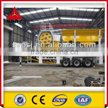 Tracked Stone Portable Crushing Line