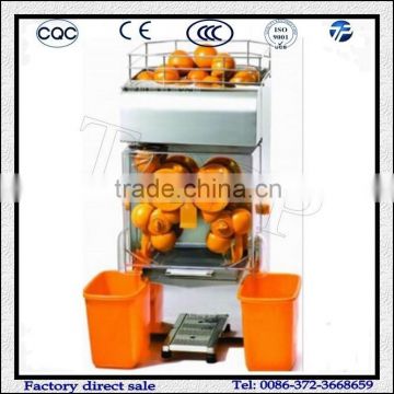 Easy Operated Fresh Orange and Lemon Peeling Juicing Machine
