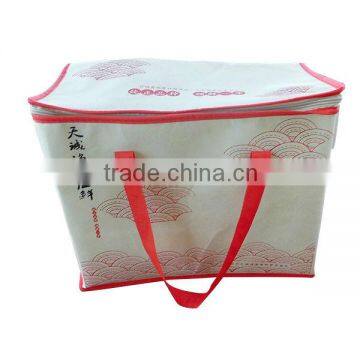 Easy to carry white fabric storage bags