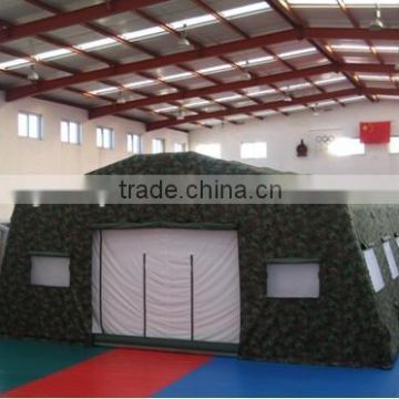 military high quality certificated inflatable camo tent