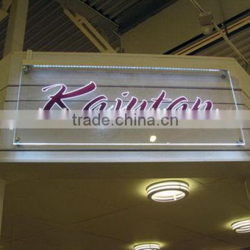 New style best sell acrylic led wall mounted letters sign