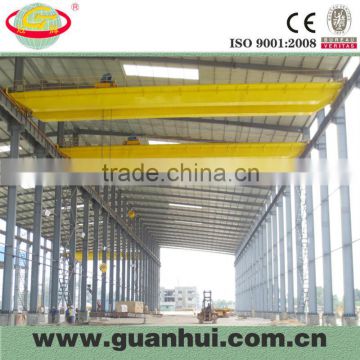 best design trolley double girder electric crane in china