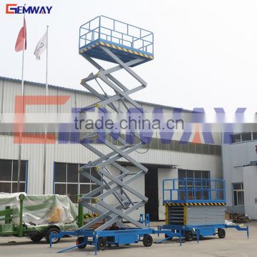 18m Trailer scissor lift china for maintenance